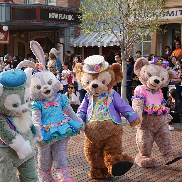 香港ディズニー春の新定番！イースターパレードにステラルーが登場しま