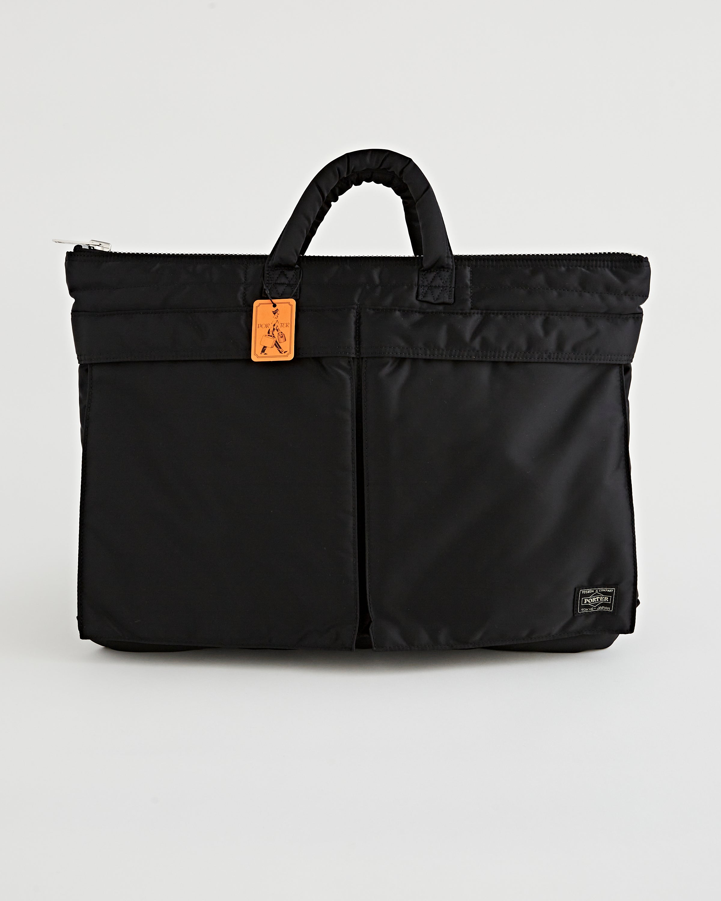 Porter Yoshida – Tanker Short Helmet Bag Large Black – Tenue de Nîmes