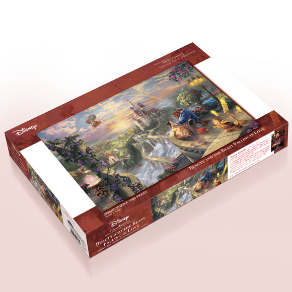 キャンバス スタイル ジグソーパズル 1000ピース「Beauty and the