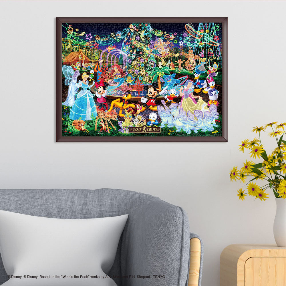 光る ジグソーパズル 500ピース 「マジカルイルミネーション」D-500