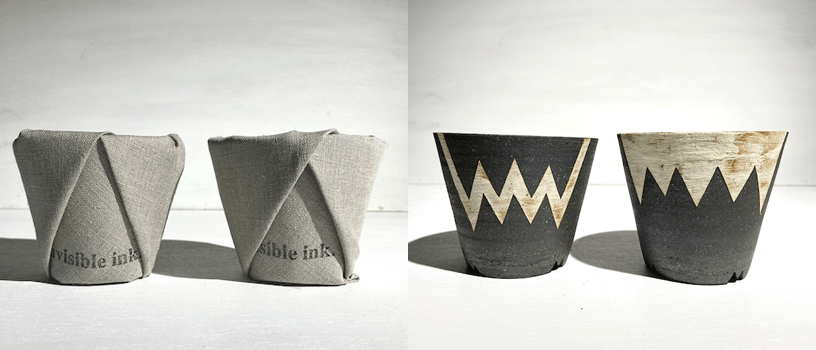 鉢・プランター invisibleink SCATTERED BONES BITE 鉢・プランター