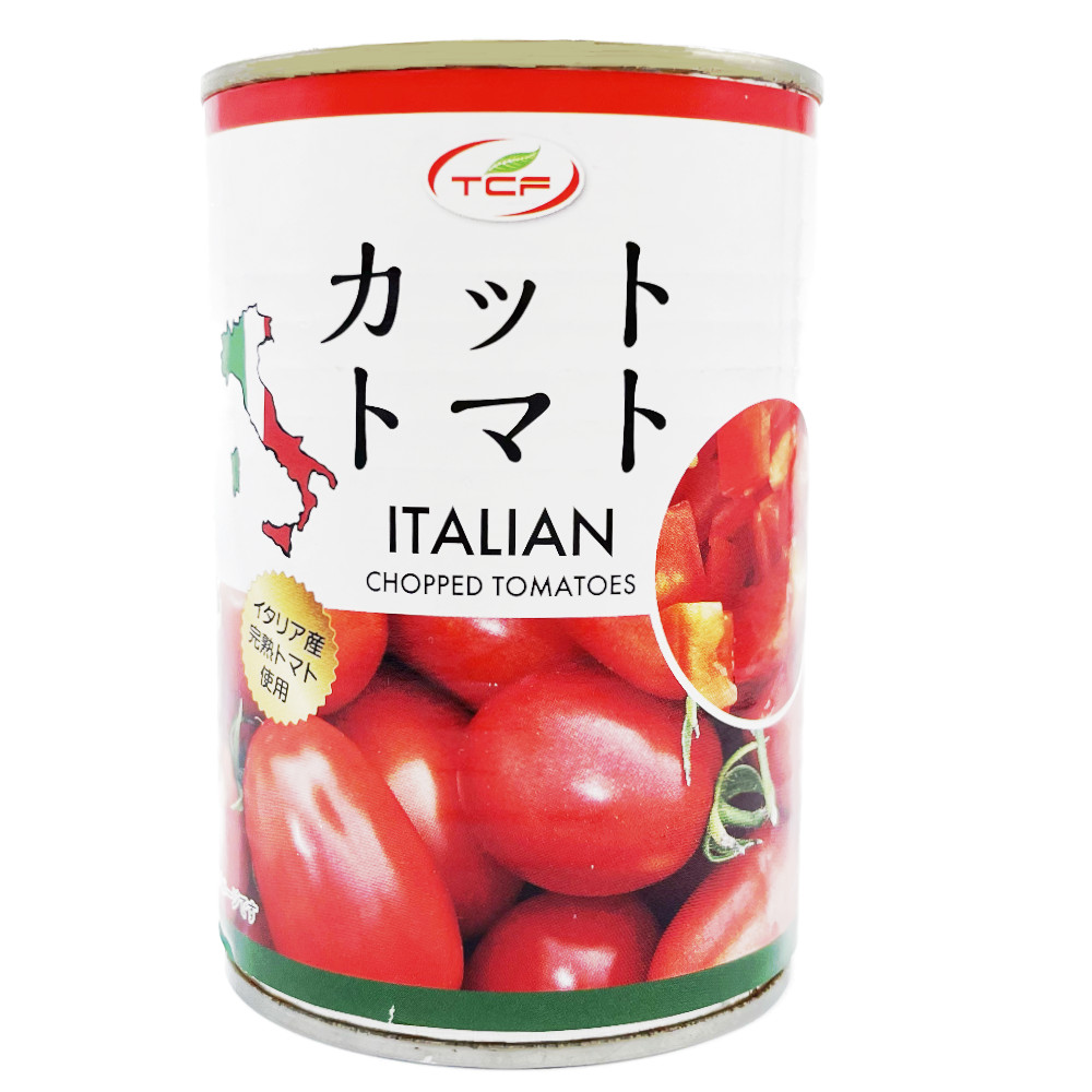 イタリアン カットトマト 缶詰 4号 | 天長食品工業株式会社（漬物製造