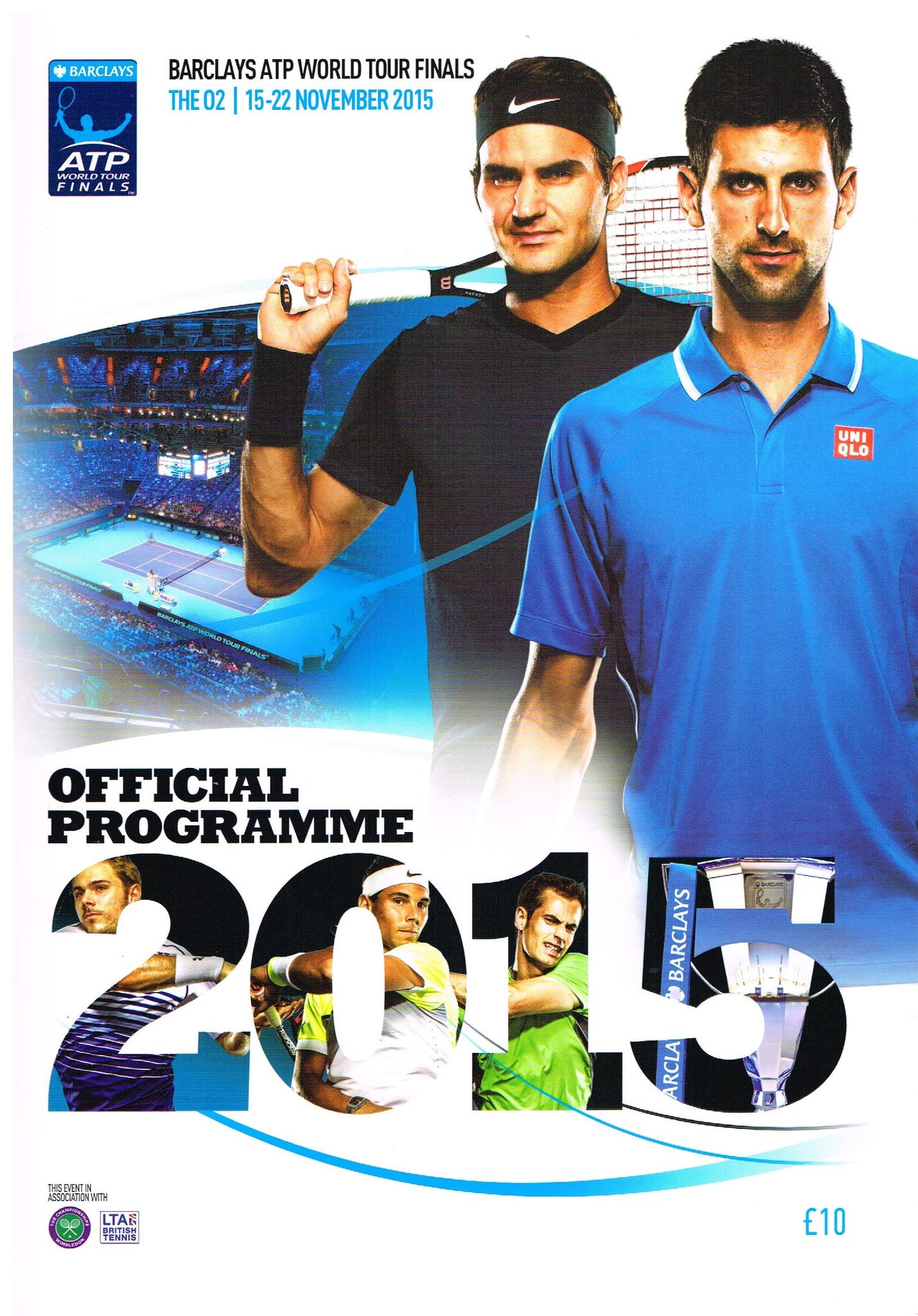 2015 ATP World Tour Finals Programme – Tennis Gallery Wimbledon