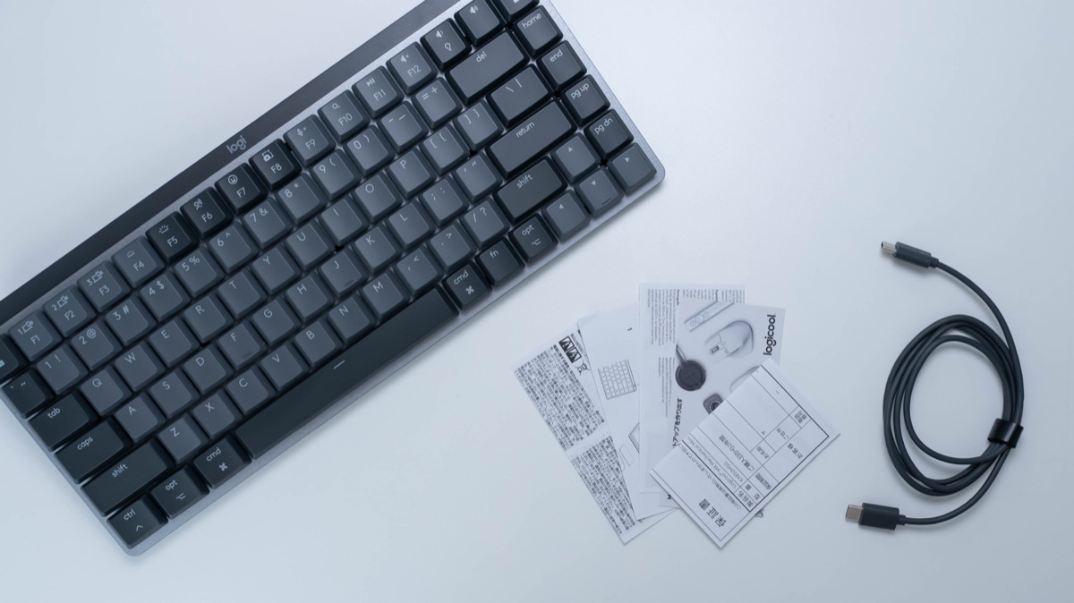 Logicool MX MECHANICAL MINI for Macレビュー！Mac専用キー・US配列が