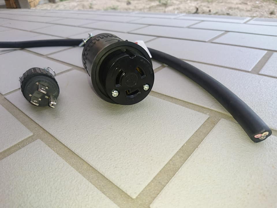 アイミーブの充電コードの200V→100V変換ケーブルをDIYで自作しちゃい