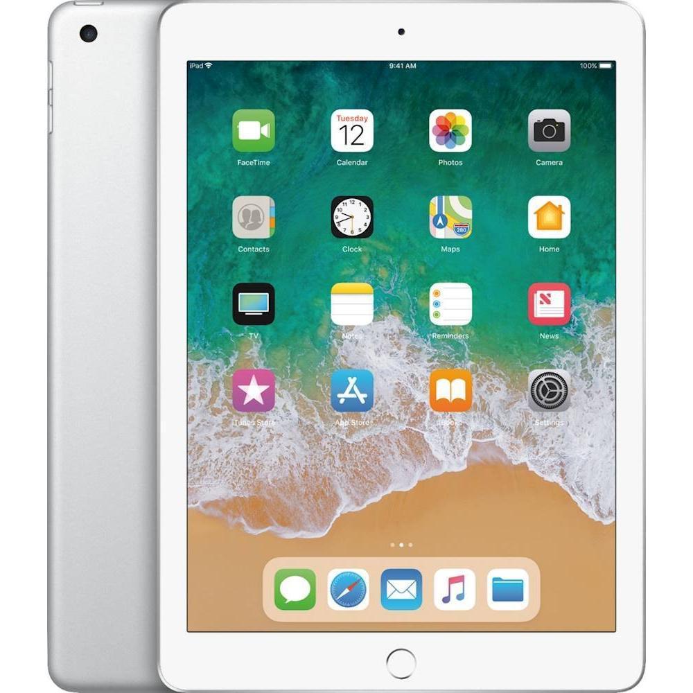 Apple iPad 9.7” (5th Gen) 128GB Wi-Fi Silver – Good – Tech Market