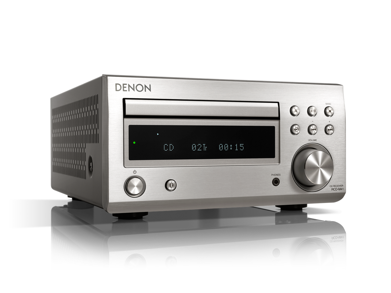 デノン CDレシーバー RCD-M41（シルバー） | テクノ鴻之台店