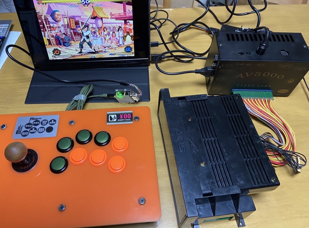 旧世代アーケードコントロールボックス『Σ AV5000』もUSBアケコンと