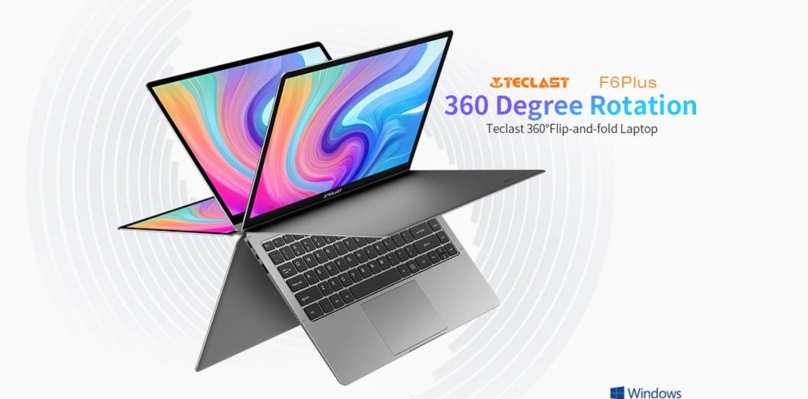 Teclast F6 Plus 360-Degree Touchscreen 13.3