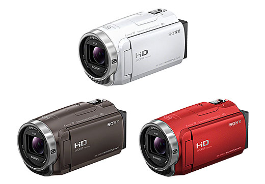 デジタルビデオカメラ『HDR-CX680』ホワイトが3月11日午前10時以降より