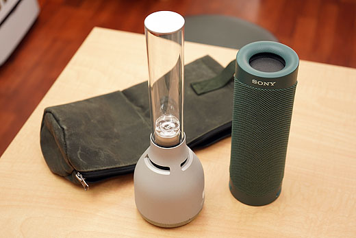 グラスサウンドスピーカー『LSPX-S3』をキャンプに持っていこう！ 2