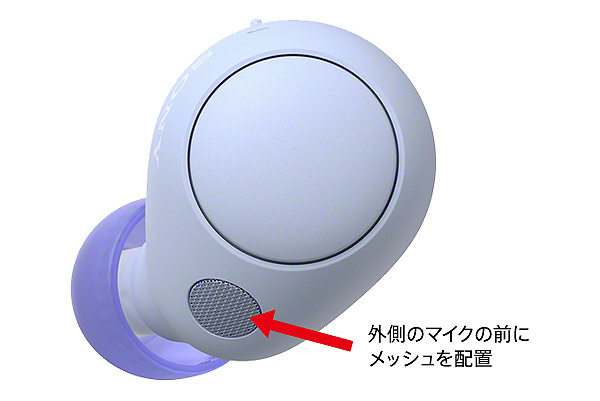 新製品】高性能なノイズキャンセリング機能をより身近に！ 小型・軽量