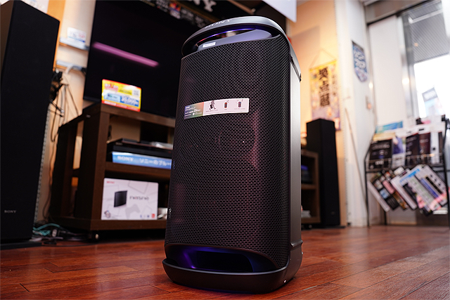 レビュー】ド迫力のカラオケ対応ワイヤレススピーカー『SRS-XV500