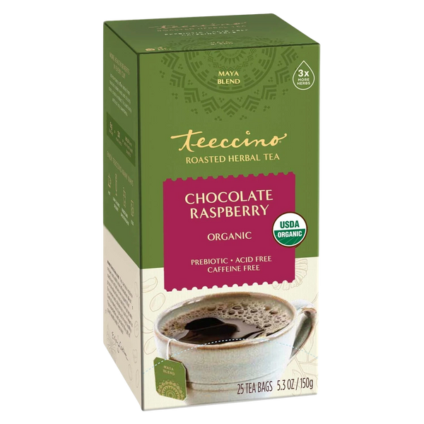 Chocolate Raspberry Roasted Herbal Tea – Teeccino