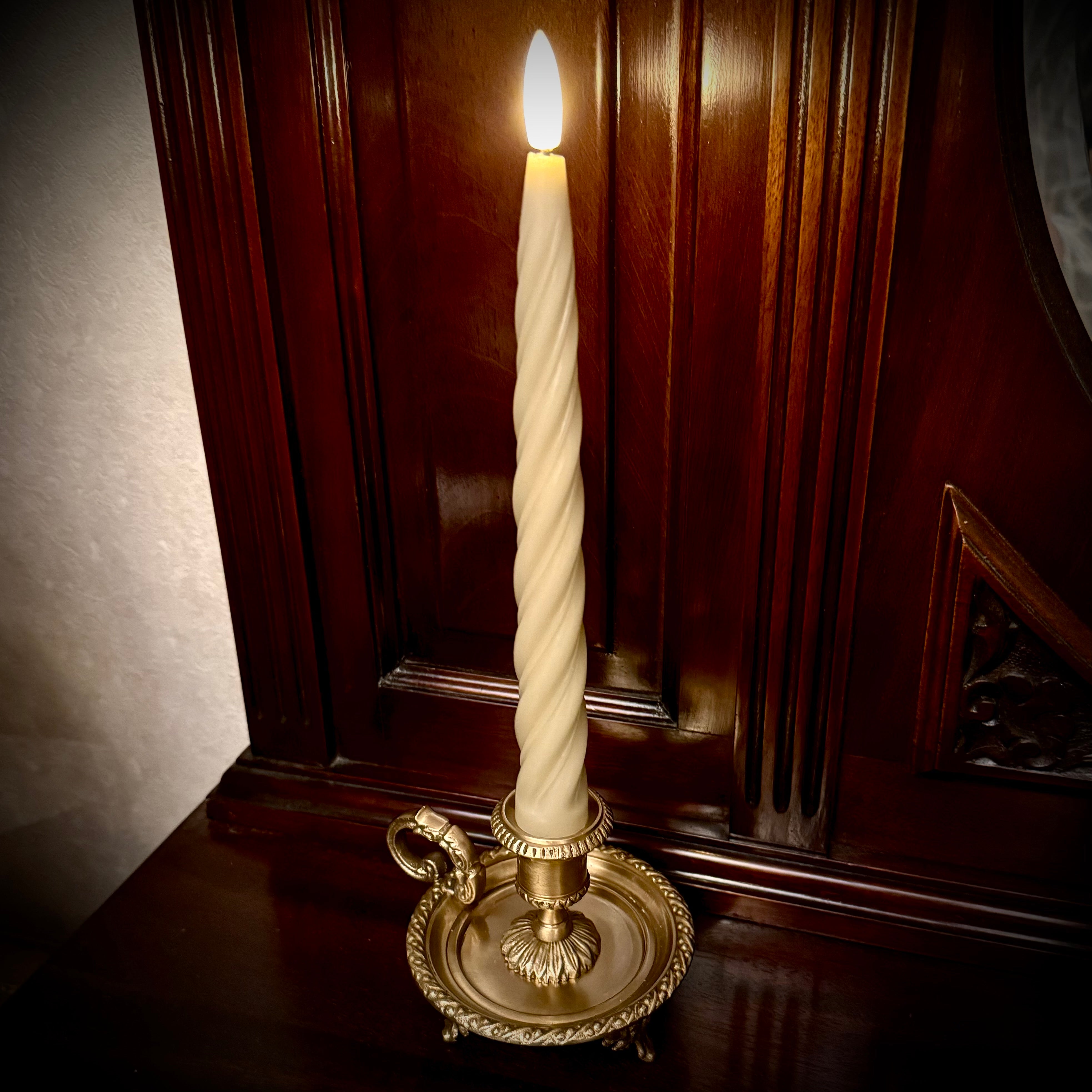 アンティーク風キャンドル （LEDキャンドル・スタンドセット） – TEA CLAN