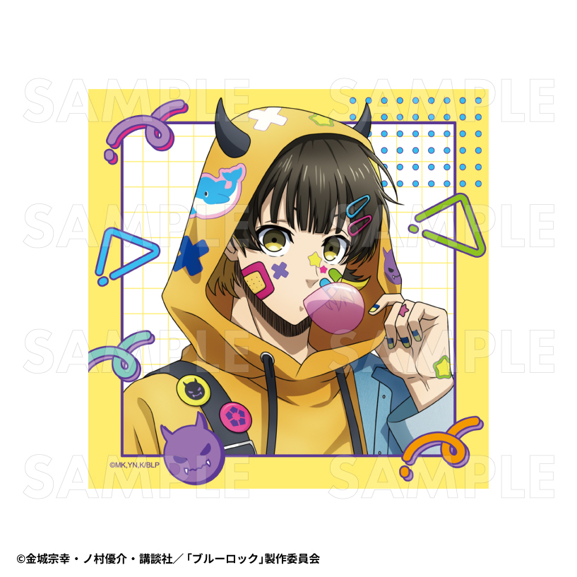 TVアニメ『ブルーロック』 ミニタオル でびデコパーカー（全8種） | TV