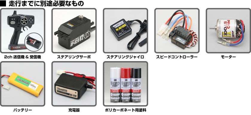PANDEM GR86 (ガンメタ) ボディ付き RD2.0 組み立てキット - ラジコン
