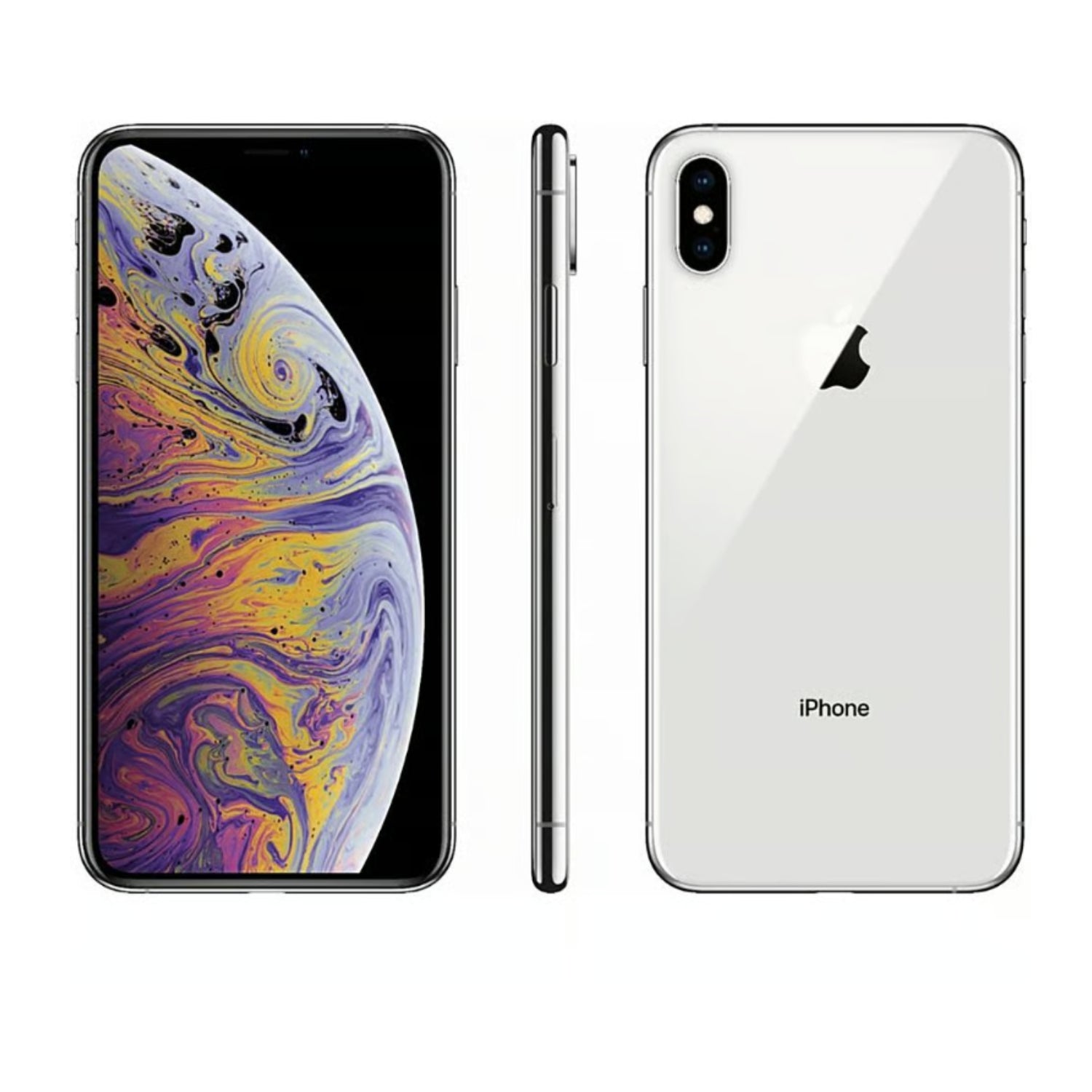 Apple iPhone XS (Fully Unlocked) - Silver - 256 GB