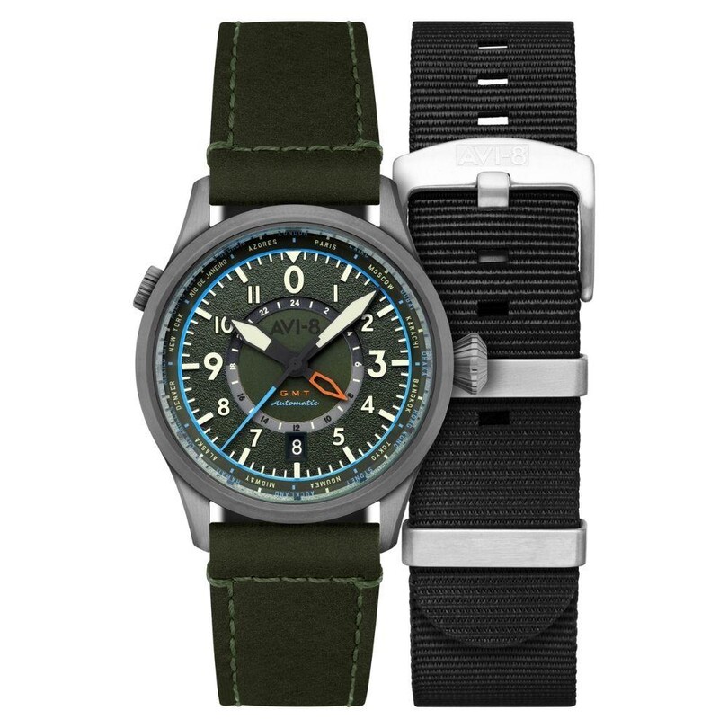 FLYBOY GMT AV-4120-05 Otomatik (Seiko NH34 Mekanizmalı) Erkek Kol