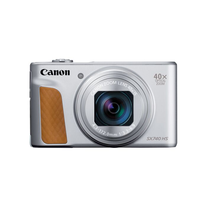 Canon Powershot SX740 HS Digital Camera - Silver | Telescopes