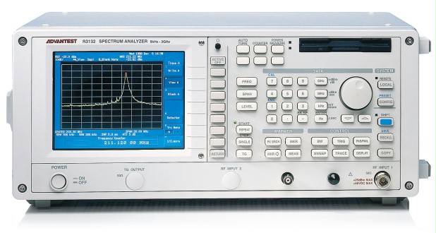 Used Advantest R3132 9kHz to 3GHz Versatile Spectrum Analyzer
