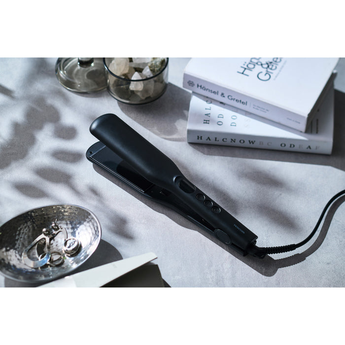 新製品】マイナスイオン ワイドストレートアイロン TS369A – テスコム