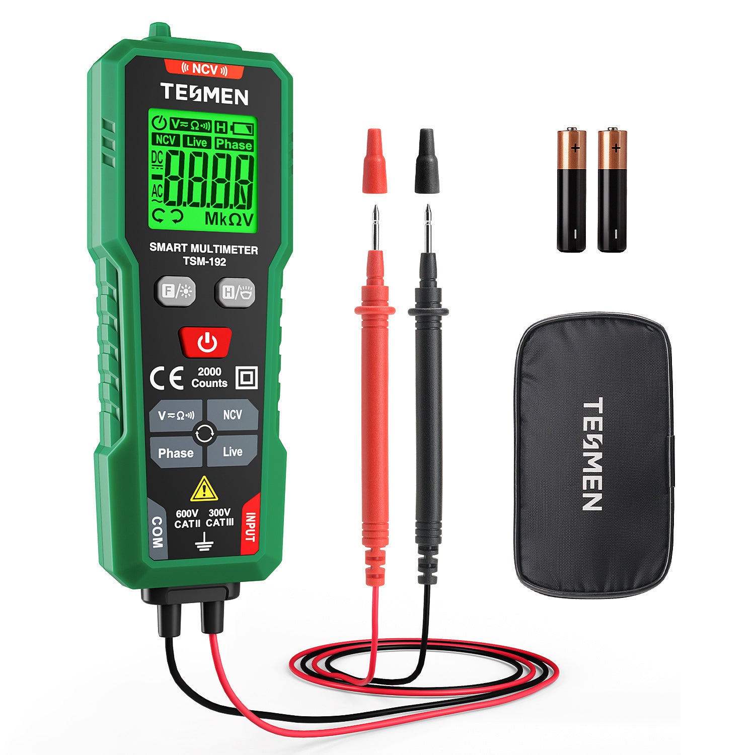 TSM-192 Handheld Digital Multimeter – TESMEN
