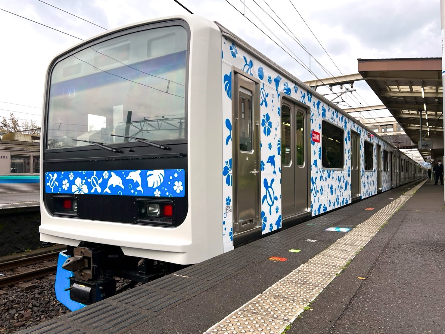 お披露目レポ】伊豆急行3000系「アロハ電車」 | 話題 | 鉄道新聞