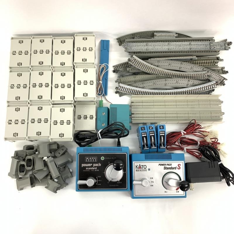 Nゲージ KATO パワーパック 直線レール 曲線レール 高架橋脚 他 | 鉄道