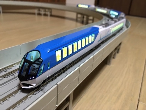 TOMIX 近鉄50000系しまかぜ ～加工難易度～ - 鉄道模型の世界