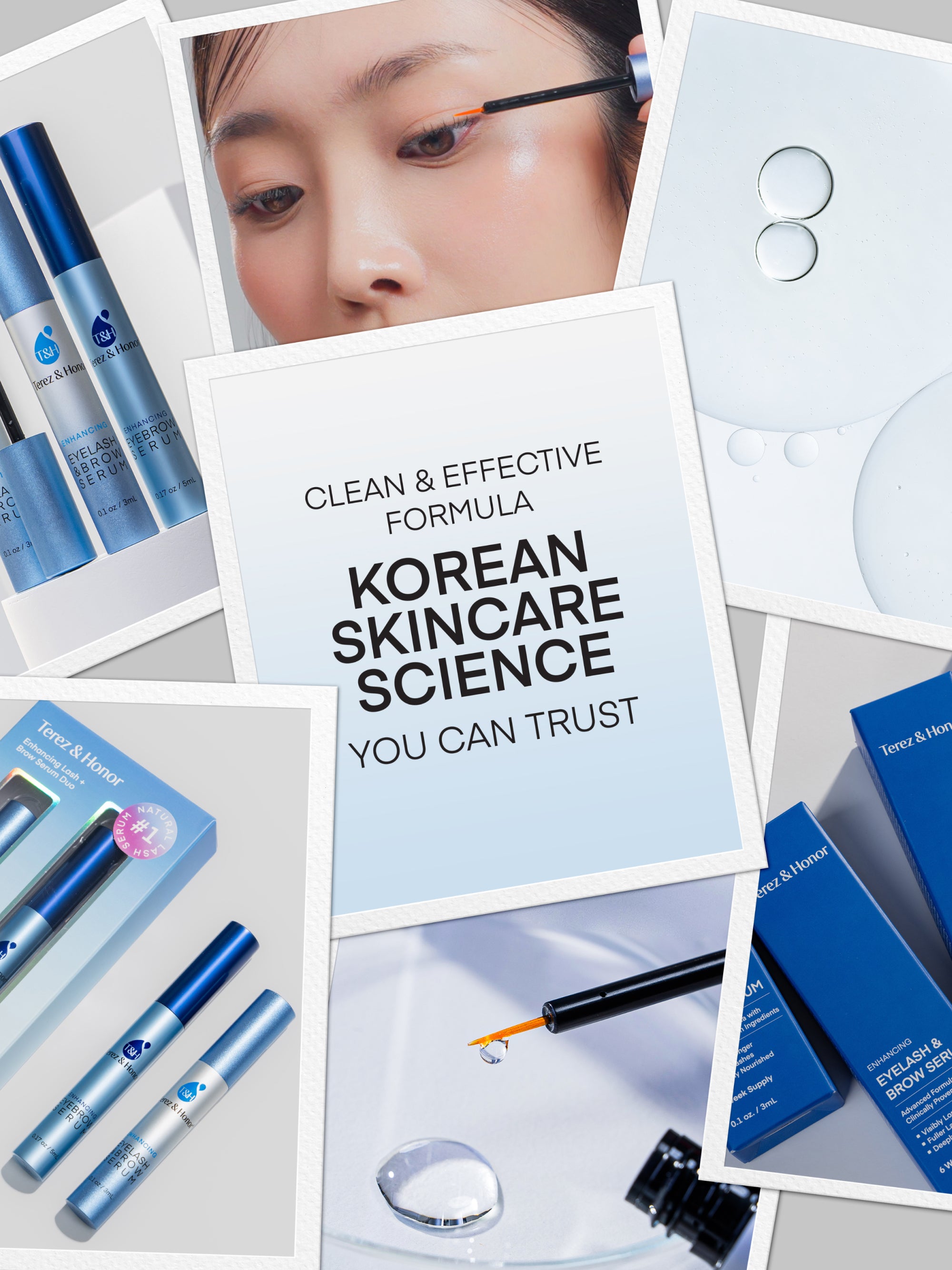 Radiant Gaze Set – Lash + Brow Serum – Terez & Honor