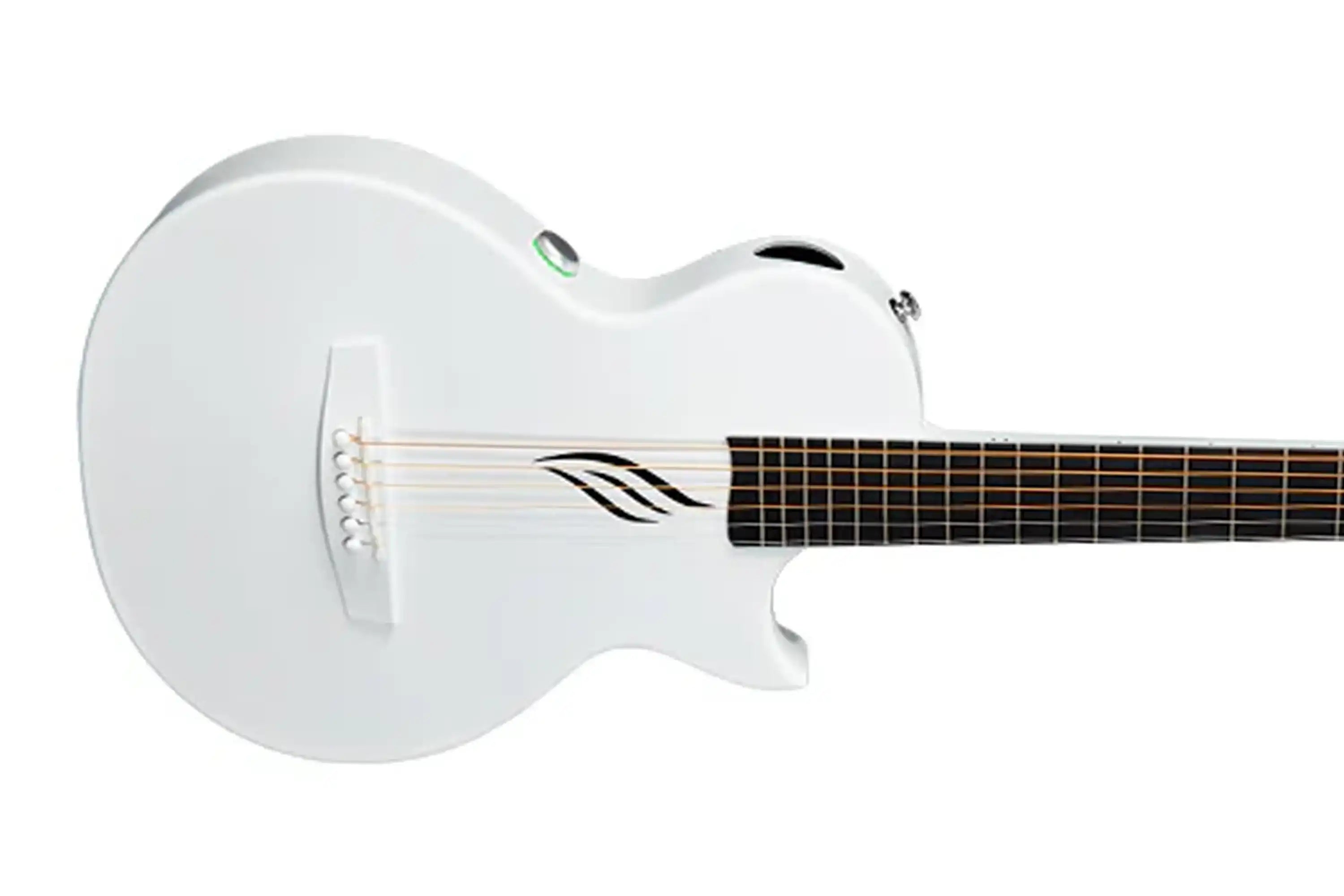 Enya White Nova Go SP1 Guitar - Terry Carter Music Store
