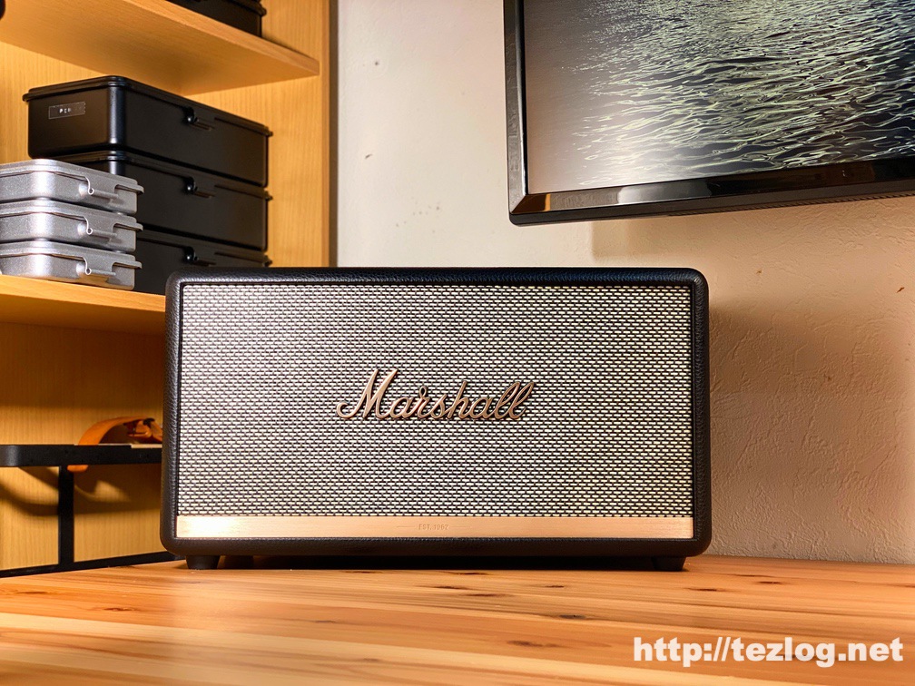 レビュー】Marshall STANMORE Ⅱ Bluetooth 。オシャレなスピーカーが