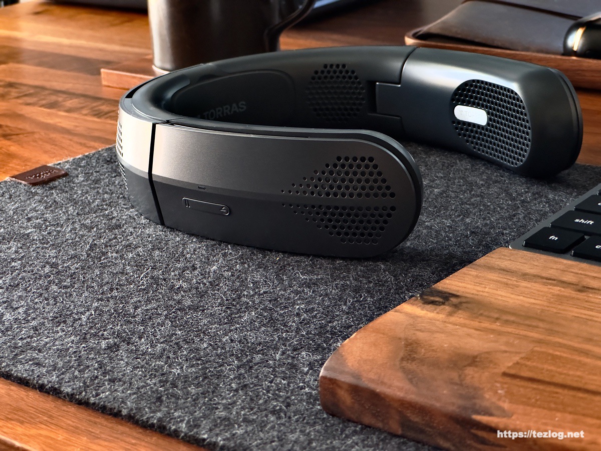 TORRAS ネックファン COOLiTE レビュー。おしゃれな折りたたみ式 首