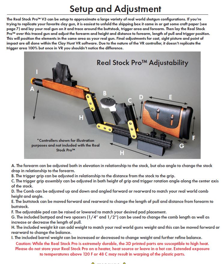 Quest Real Stock Pro ガンストック コントローラー 0025. The Real