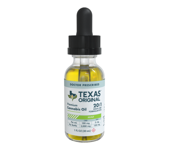 20:1 High-CBD Tincture - Mint