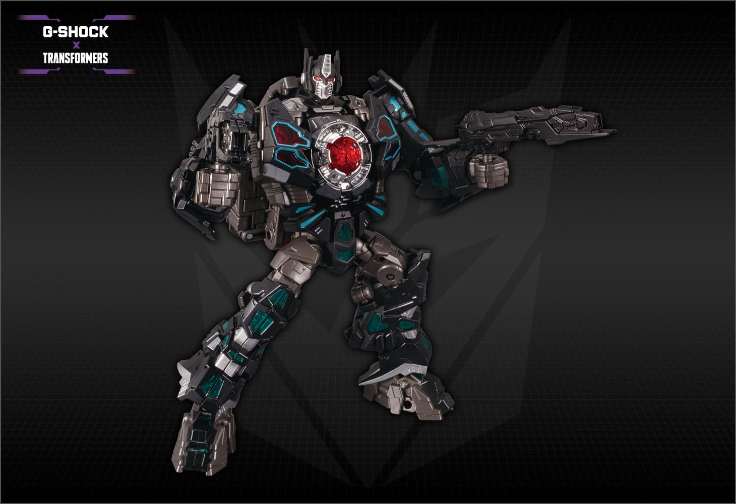 G-SHOCK × TRANSFORMERS マスターネメシスプライム レゾナントモード