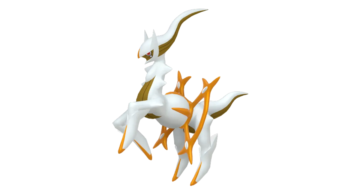 ポケモンGO】アルセウス(じめんタイプ)の入手方法、能力、技まとめ