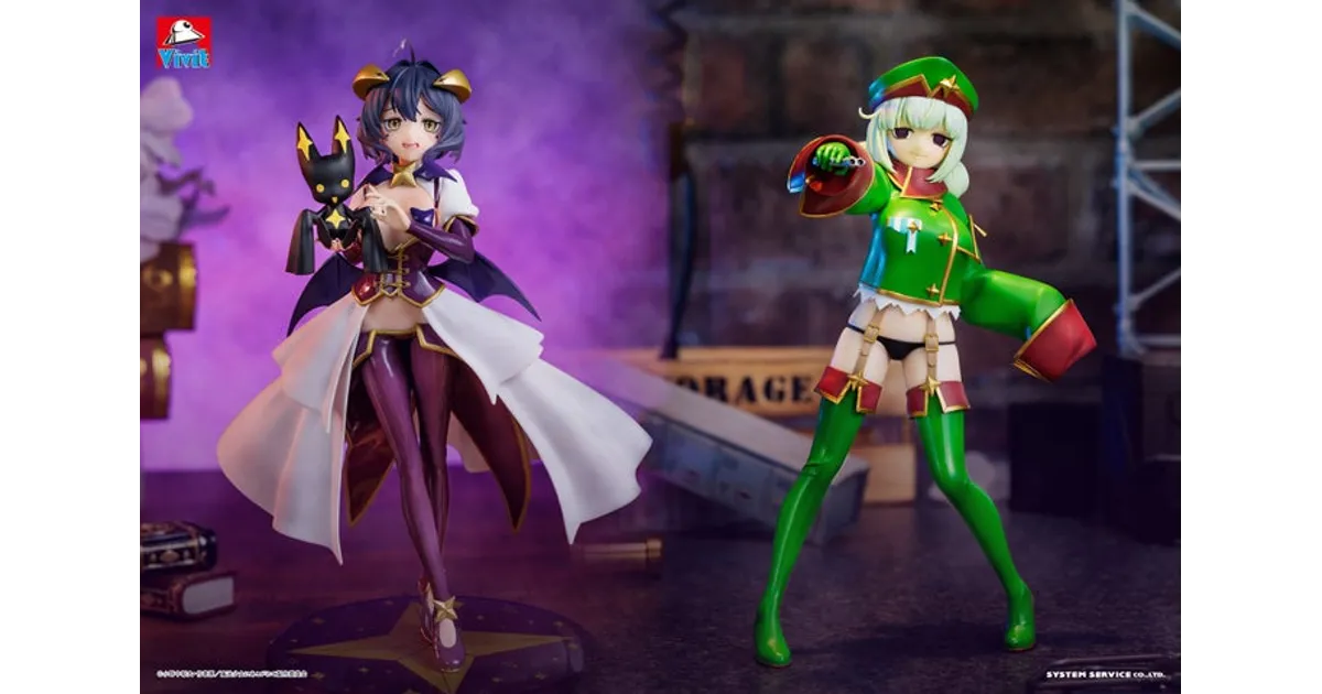 魔法少女にあこがれて』マジアベーゼ＆レオパルトのVivitフィギュア