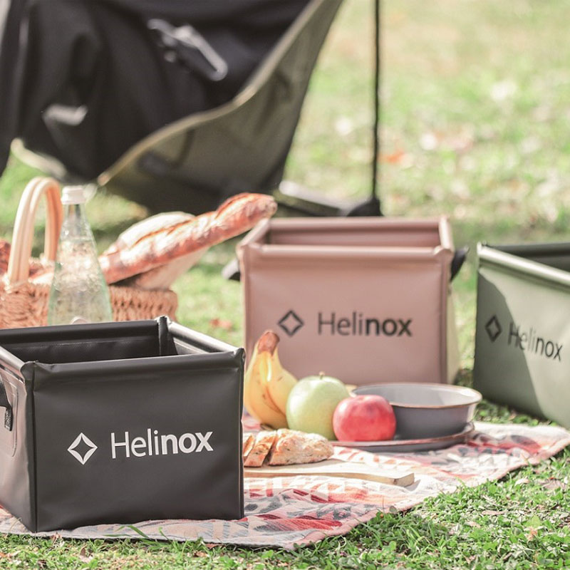 Helinox 15th Anniversary BOOK Soft Container BLACK ver.│宝島社の