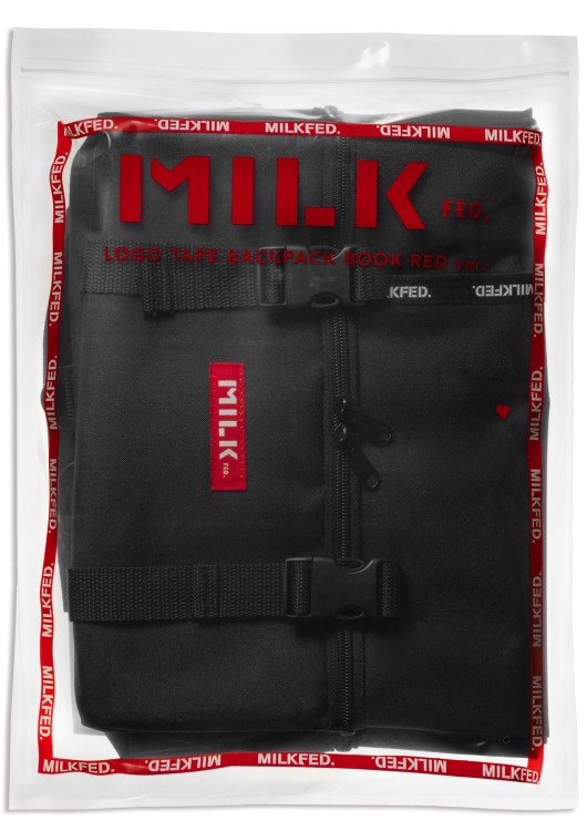 MILKFED. LOGO TAPE BACKPACK BOOK RED ver. │宝島社の通販 宝島