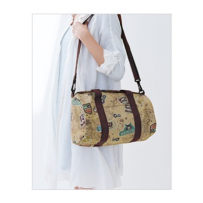 特大 ボストンバッグ おとぎの国の猫と仲間たち 特大 ボストンバッグ