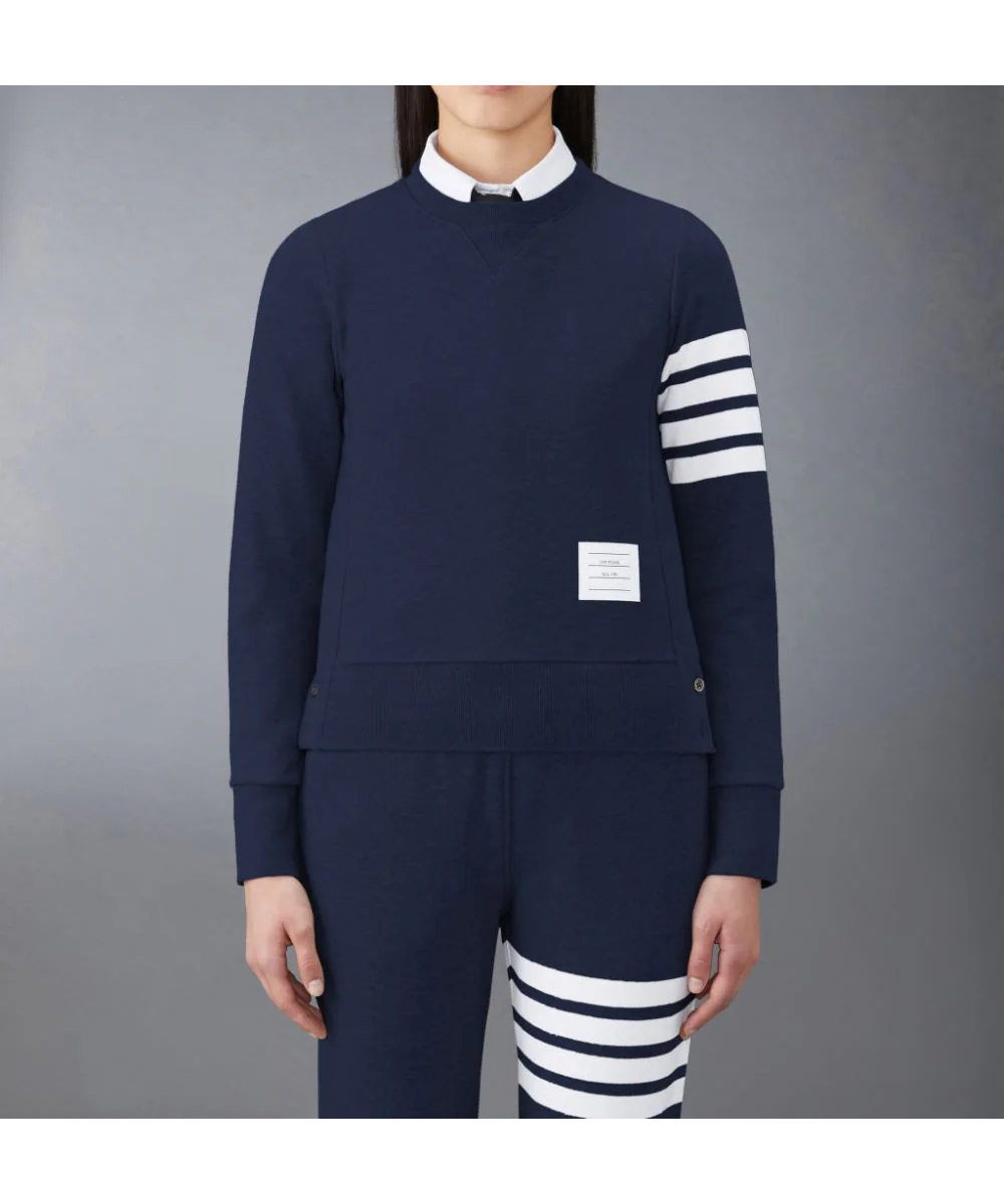 THOM BROWNE/トムブラウン_women通販 | ネイビー ループバック