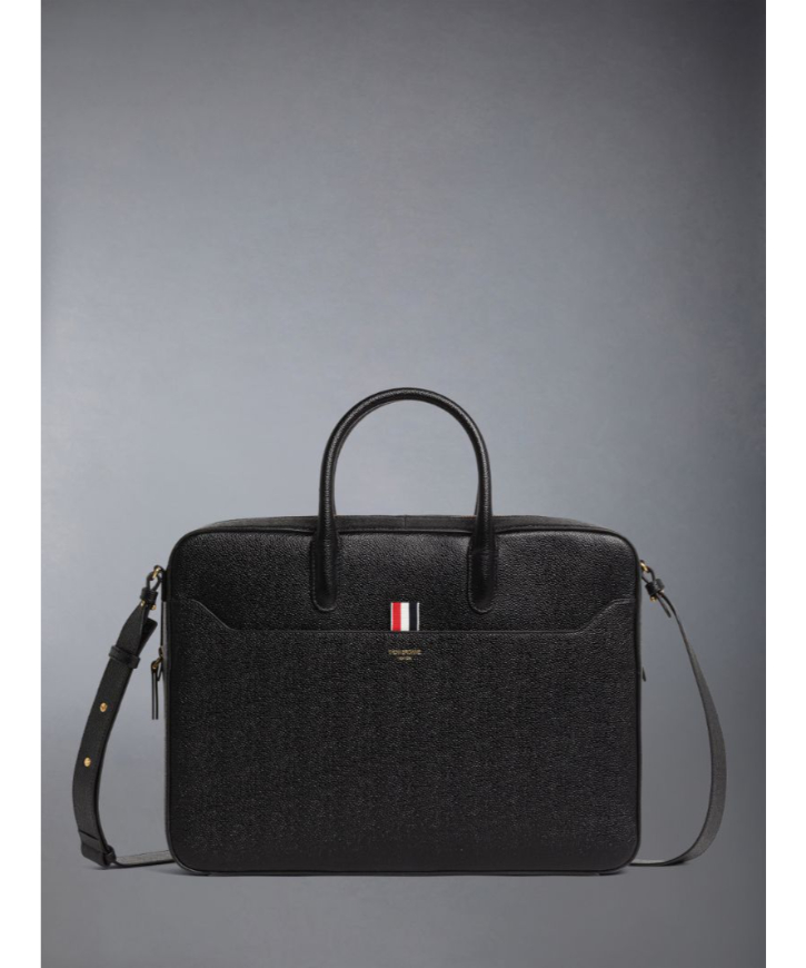 THOM BROWNE/トムブラウン_men通販 | ペブルグレインレザー ビジネス