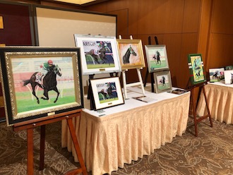 上鈴木正一 油彩画 A4『ワールドクリーク』くーたろう様のオーダー作品