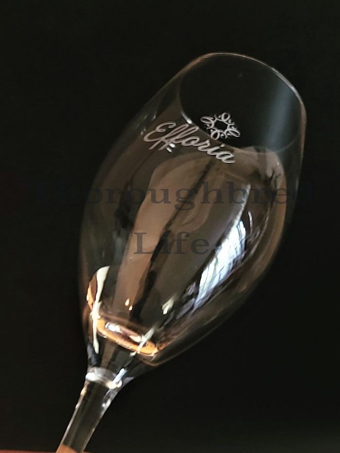 引退記念♦︎彫刻ワイン・ペアグラスセット♦︎エフフォーリア