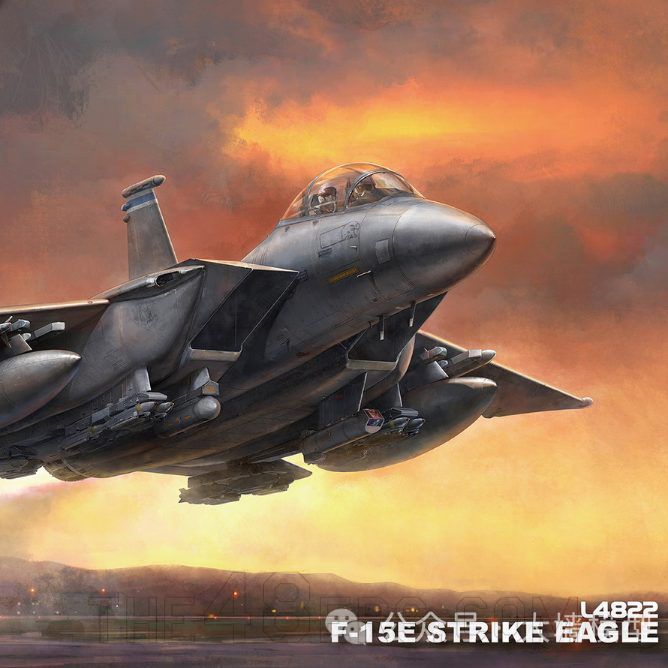 F-15E Strike Eagle Great Wall Hobby L4822 1:48