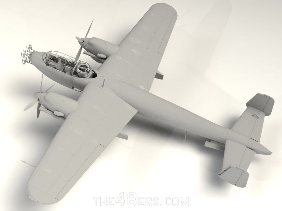 Do 217N-1 WWII German Night Fighter ICM 48271 1:48