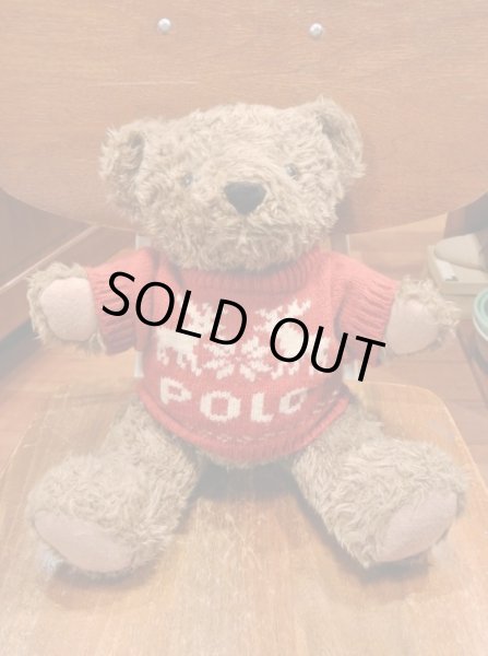 1998年 ポロラルフローレン ポロベアー ぬいぐるみ USED 中古 - 7th