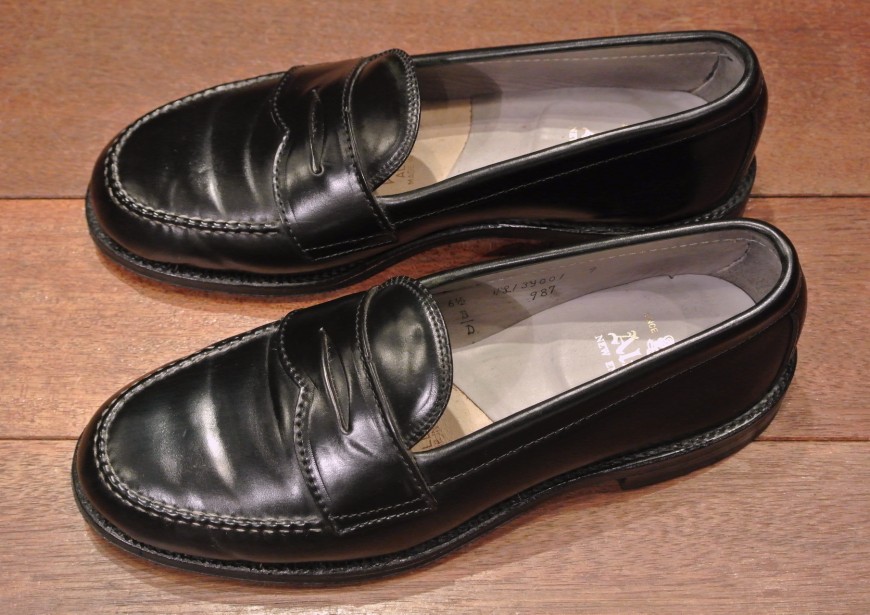 USED】ALDEN オールデン #987 コードバンローファー(Black, 6 1/2-D) - 7th